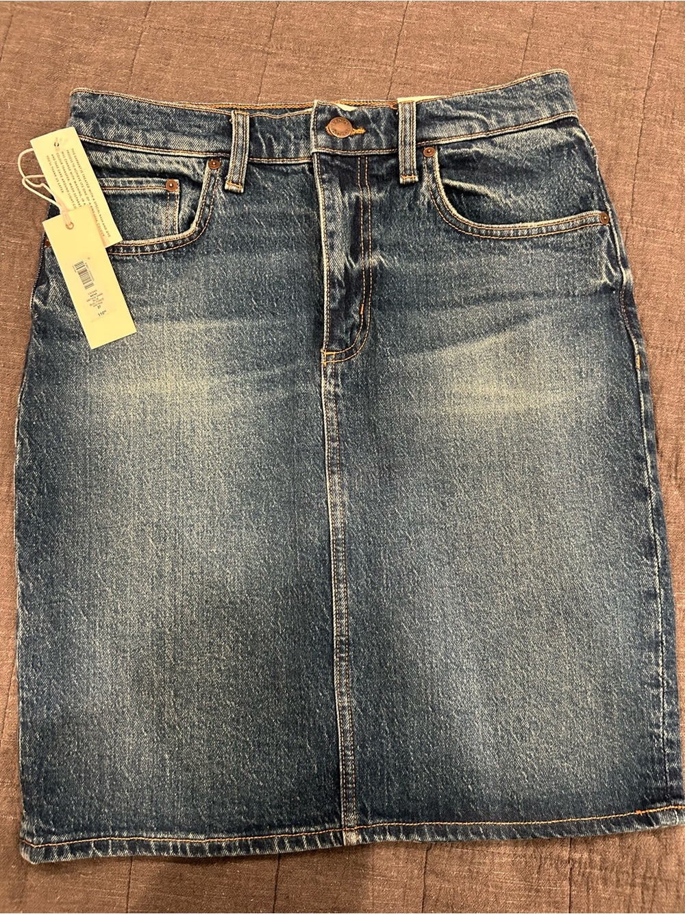 Denim Forum Mena Denim Skirt